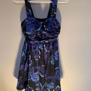 Candies blue floral dress
